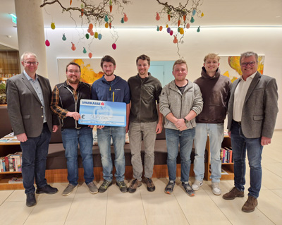 Großzügige Spende für das Sozialzentrum