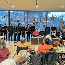 Gospelchor Wildschönau singt vor Senior:innen
